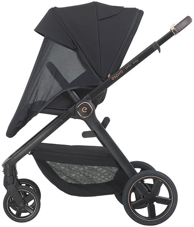 Прогулянкова коляска Espiro Only Way 117 graphite anthracite Air